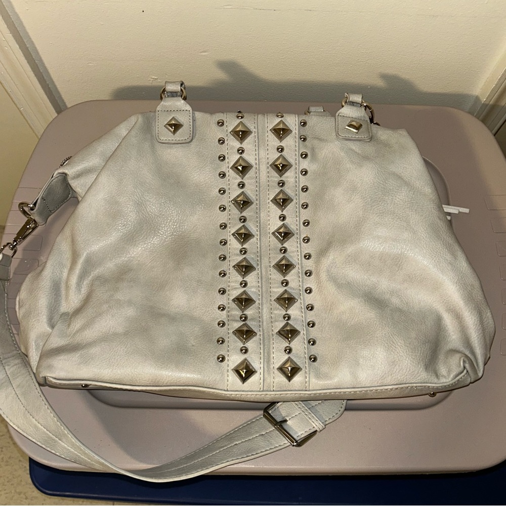 Oversized Studded Steve Madden Tote